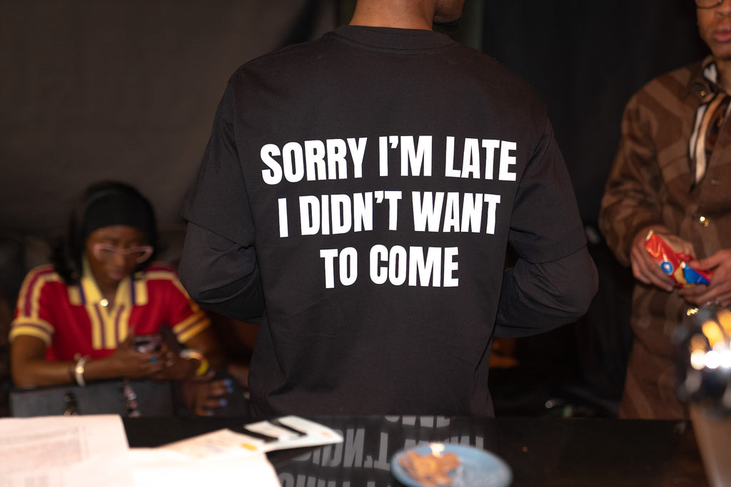 Miraux “Sorry I’m late” Tee