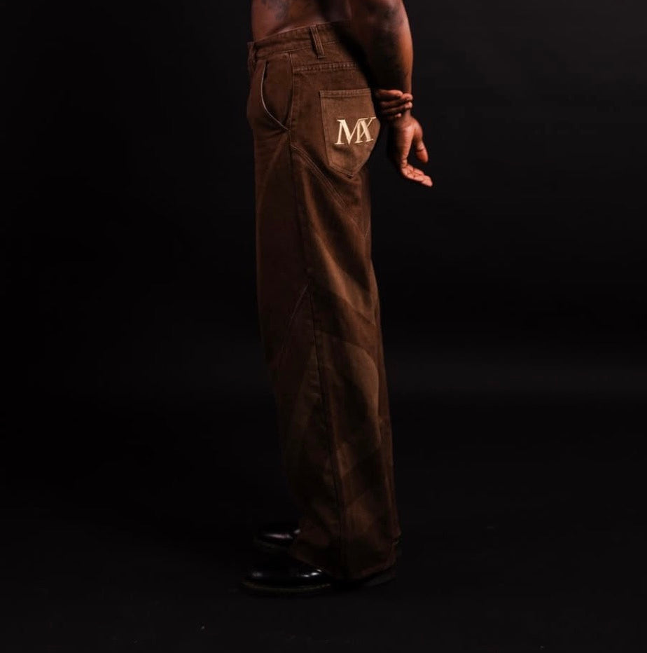 Miraux Two Tone Denim Pants (COMING SOON )