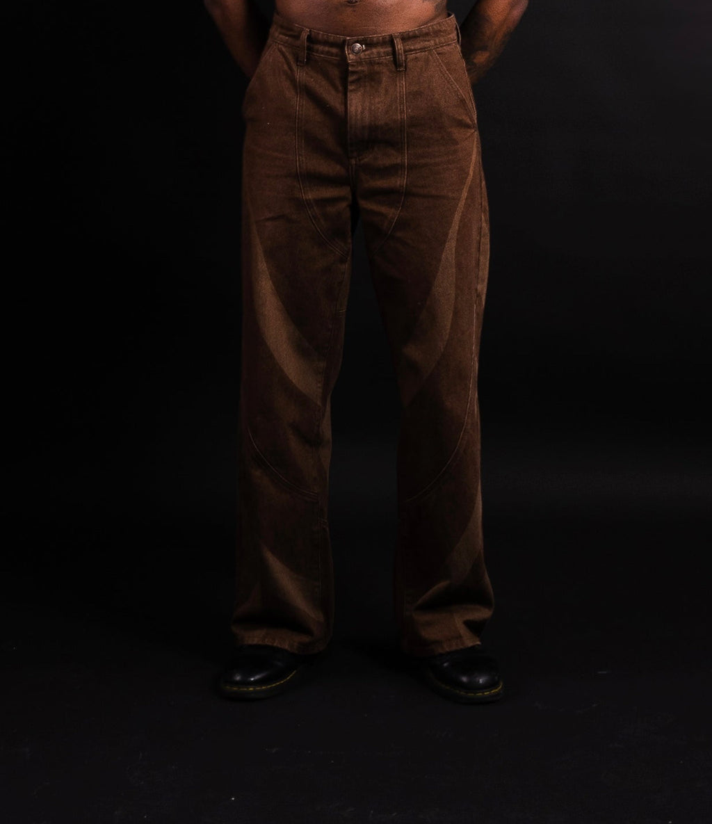 Miraux Two Tone Denim Pants (COMING SOON )